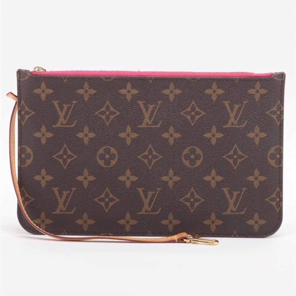 Authentic LV Neverfull Pouch